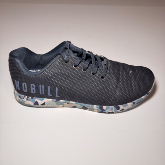NOBULL Outwork Trainers - Black w/ Camo Sole - Men's US 10.5 CrossFit Gym - Picture 5 of 13